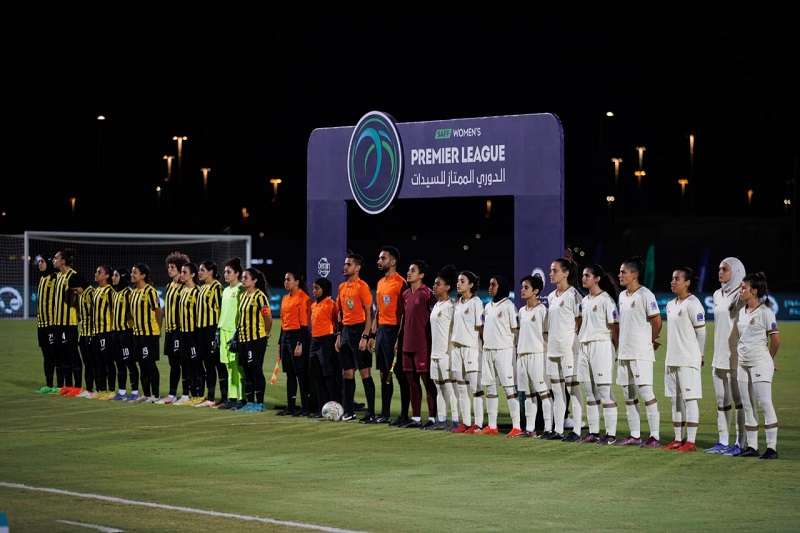 لاعبات النصر والاتحاد
