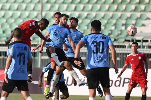 جانب من لقاء الطلائع والمحلة