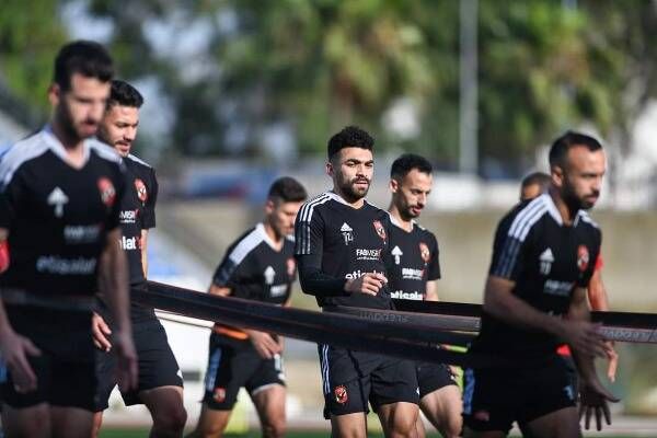 من تدريبات الأهلي