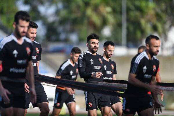 من تدريبات الأهلي