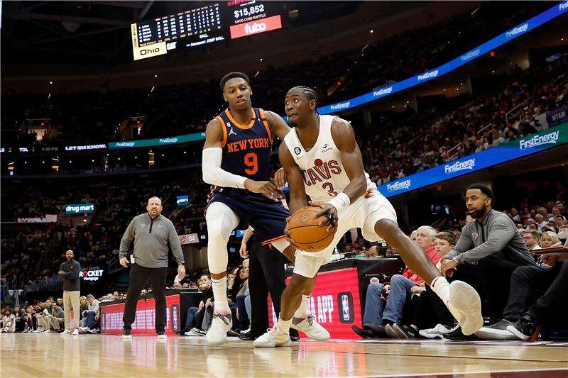 من مباراة نيويورك نيكس وكليفلاند كافلييرز