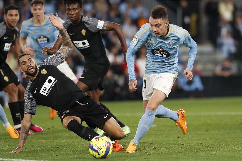 من مباراة إلتشي وسيلتا فيجو