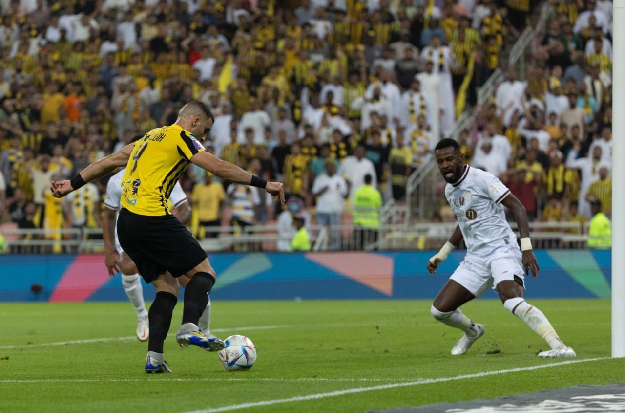 جانب من المباراة