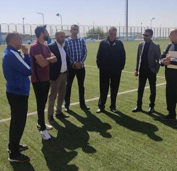 من زيارة الحديد لتدريبات الفئات العمرية