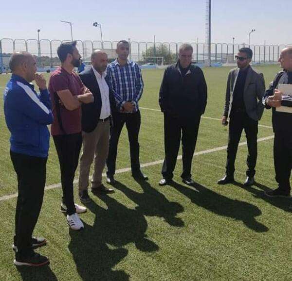 من زيارة الحديد لتدريبات الفئات العمرية