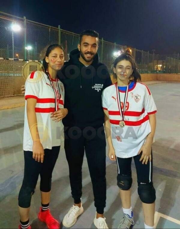 جانب من إصابات لاعبات الزمالك