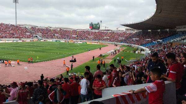 ملعب محمد الخامس - قبل انطلاق المباراة