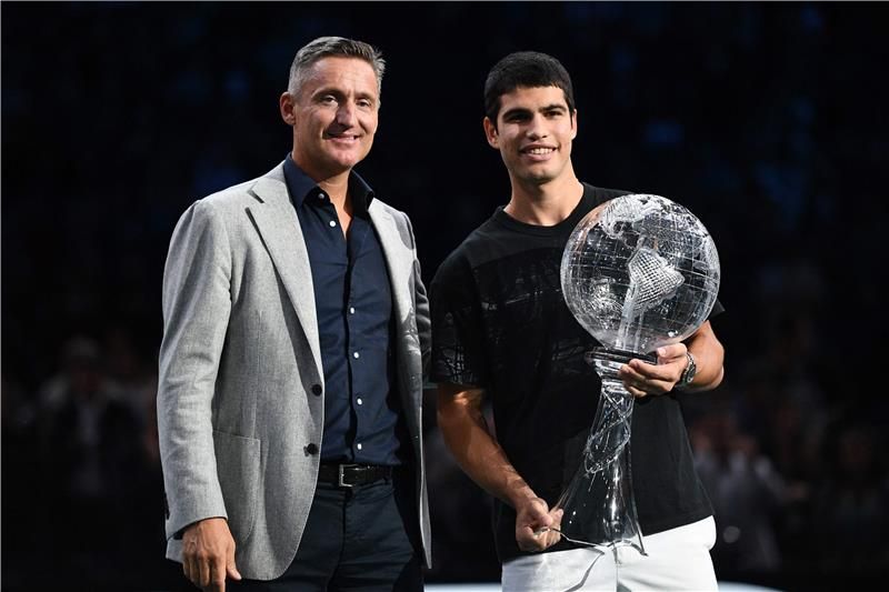 أندريا جاودنزي مع ألكاراز