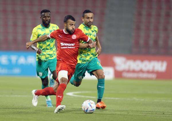 جانب من المباراة