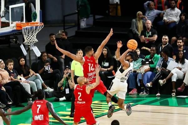 جانب من المباراة