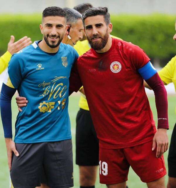 جانب من المباراة