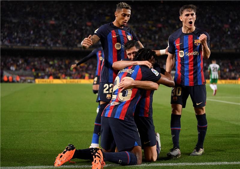 لاعبو برشلونة