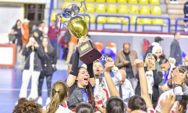 من تتويج لاعبات الزمالك