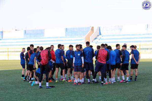 لاعبو فريق الرمثا