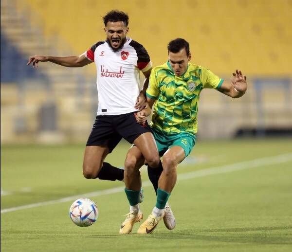 جانب من المباراة