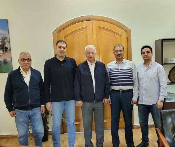 من زيارة الوفد الرياضي