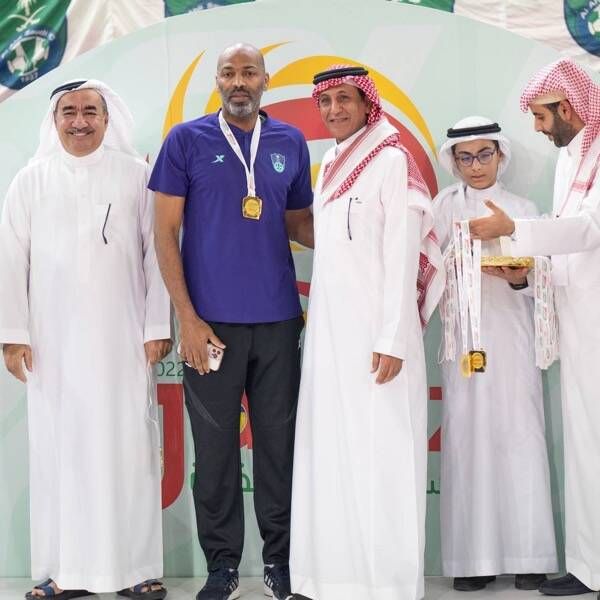 جانب من التتويج