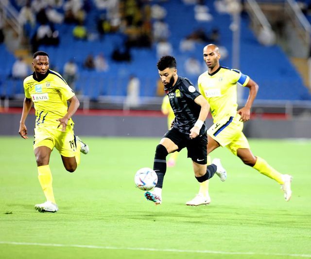 جانب من المباراة