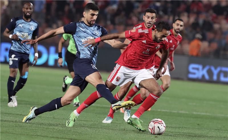 من لقاء سابق بين الأهلي وبيراميدز