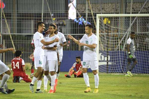 جانب من المباراة