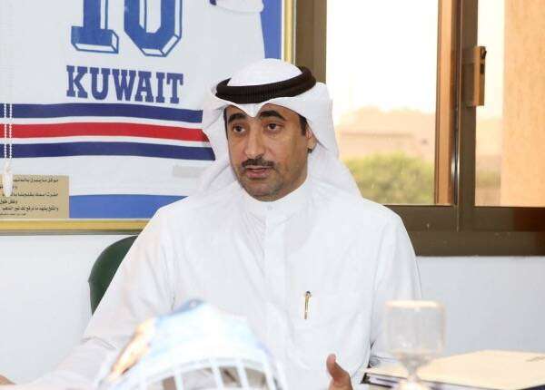 نائب رئيس نادي الالعاب الشتوية الكويتي خالد المطيري