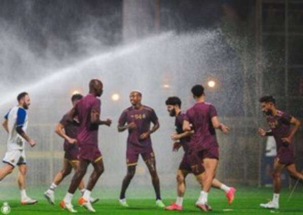 من استعدادات الفريق