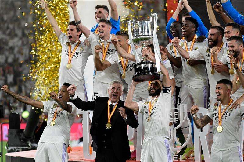 تتويج ريال مدريد بكأس الملك