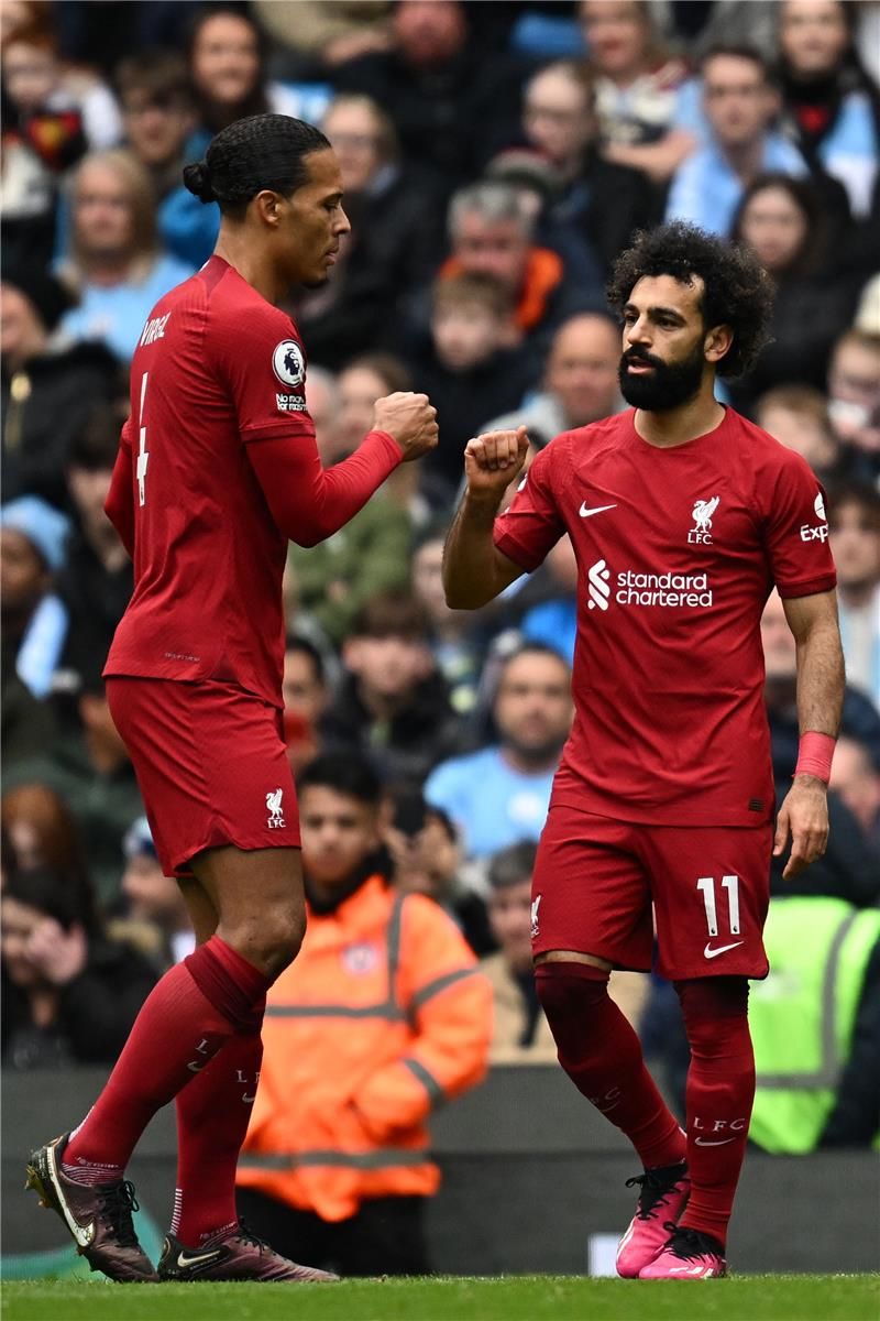 فان دايك ومحمد صلاح