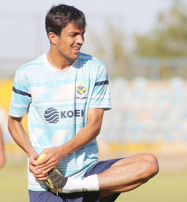 من تدريبات الفريق