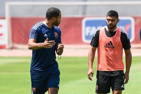 شادي حسين من مران الأهلي