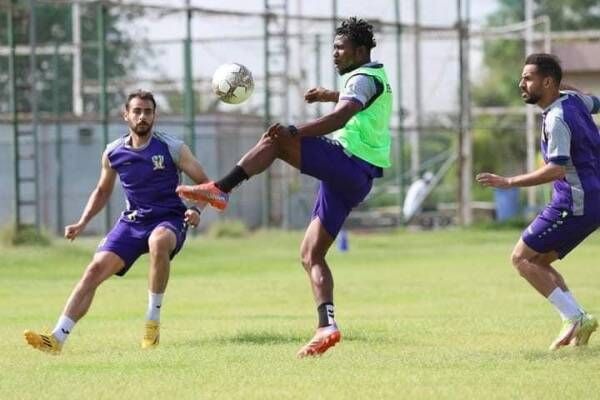 من تدريبات الفريق