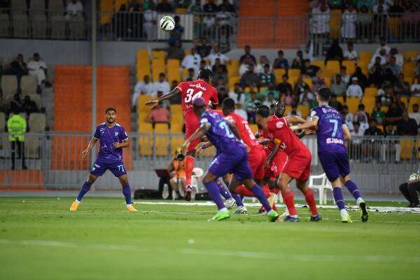 من المباراة