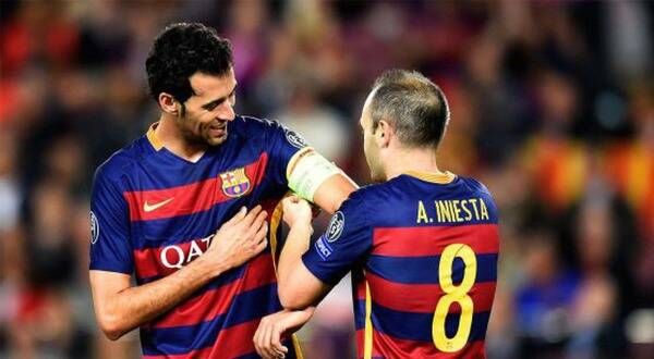 إنييستا وبوسكيتس