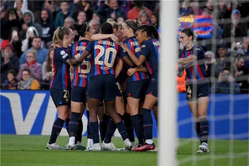 لاعبات برشلونة