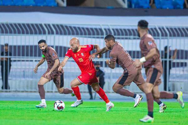 جانب من المباراة