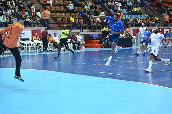 جانب من المباراة