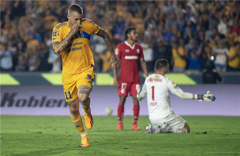 جانب من المباراة