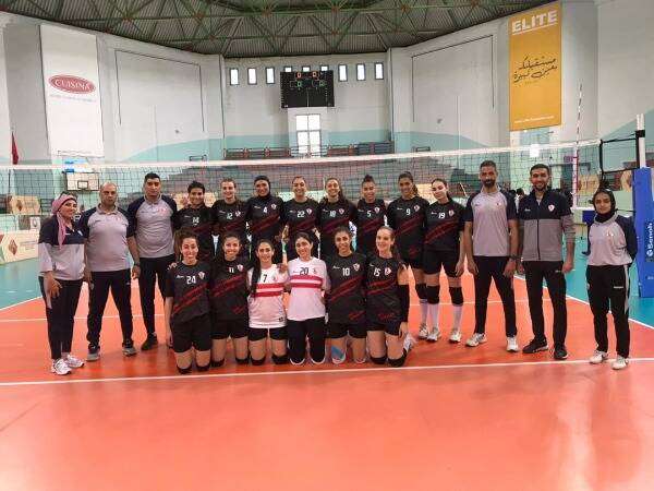 سيدات طائرة الزمالك