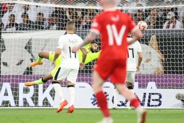 جانب من المباراة