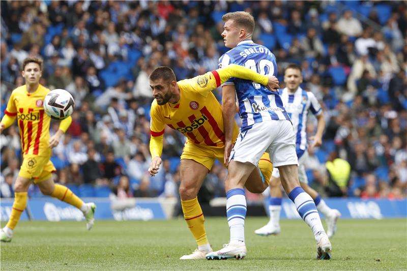 جانب من المباراة