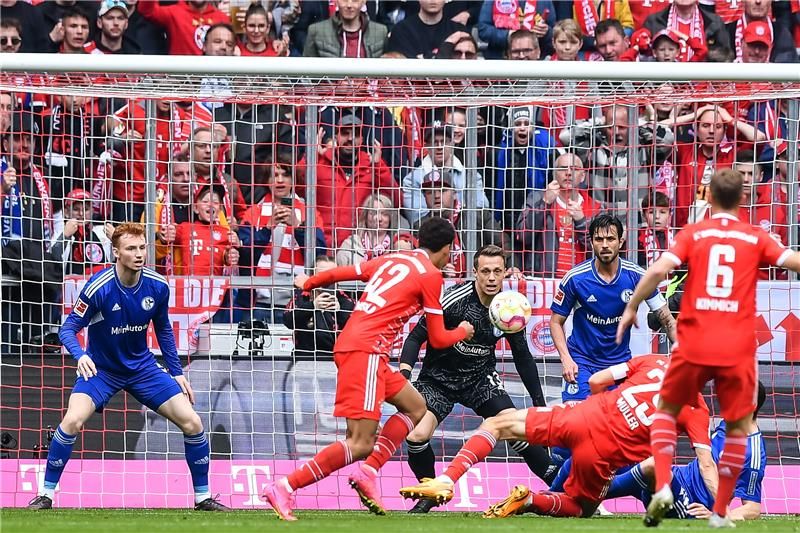 جانب من المباراة