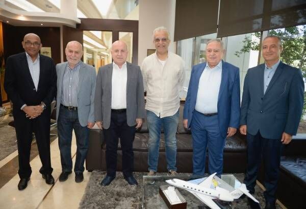 رئيس الاتحاد الآسيوي في بيروت