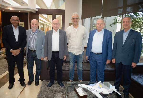 رئيس الاتحاد الآسيوي في بيروت