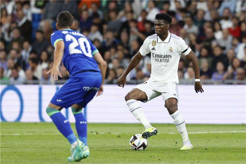 جانب من المباراة