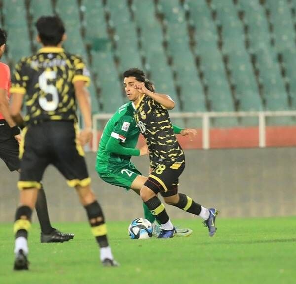 جانب من المباراة