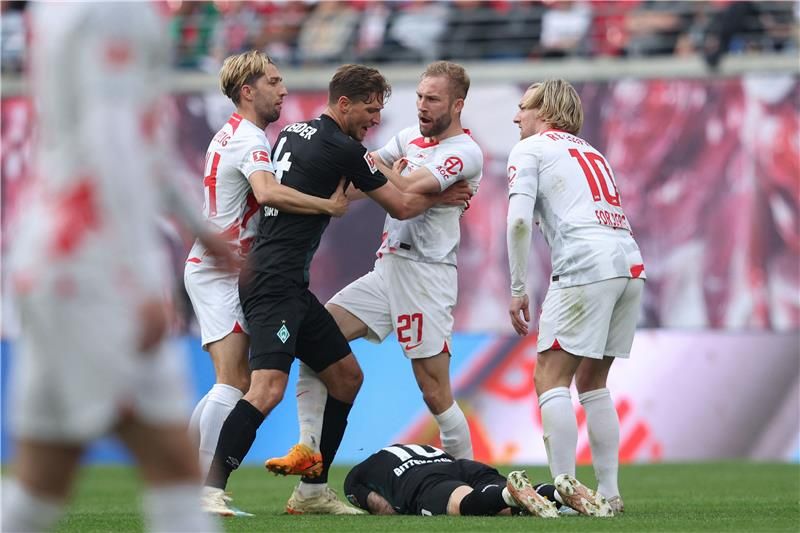 جانب من المباراة