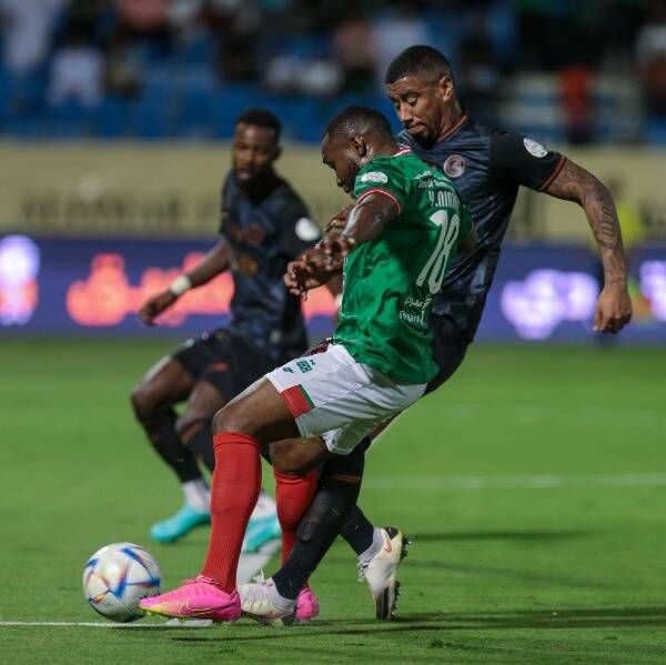 جانب من المباراة