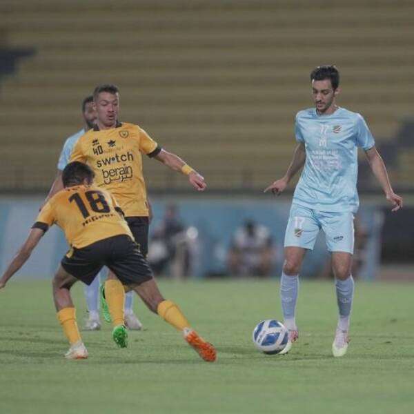 جانب من المباراة