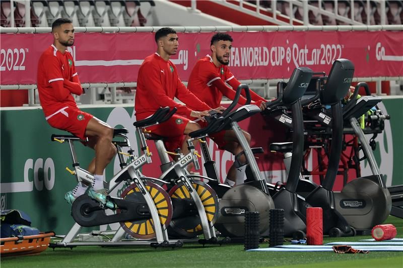 لاعبو منتخب المغرب