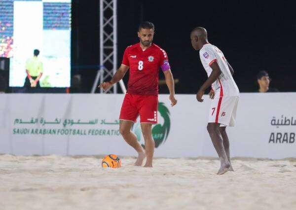 جانب من المباراة